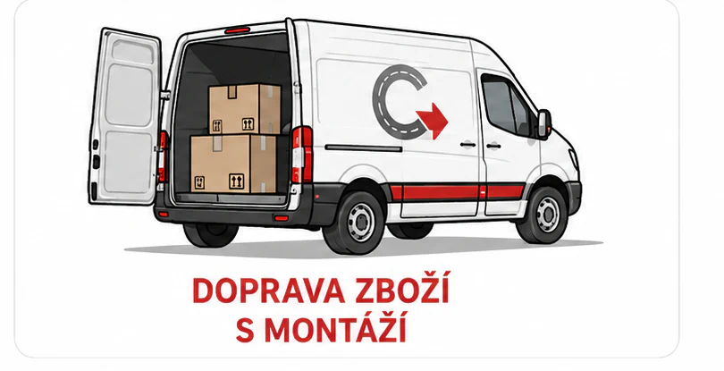 Doprava zboží s montáží